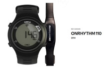 Orologio+Fascia cadio Dechatlon Kalenji onrhythm 110  
