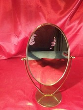 Antico specchio da terra reversibile specchio da tavolo psiche ottone anni 60 705732