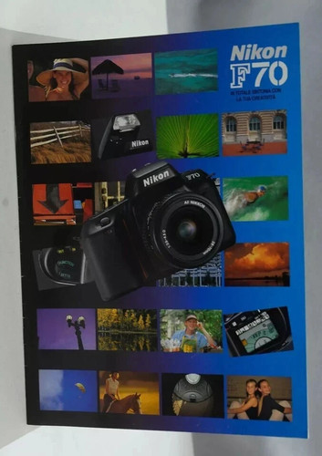 Nikon f70 brochure testo - nikon, in