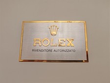 Targhetta Rolex Rivenditore