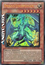 DRAGO LUCEPULSAR • (Lightpulsar) • Ultra R SDDC IT001 • Very Good • 1Ed Yugioh!