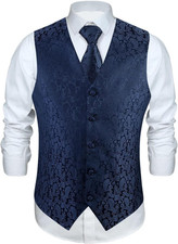 Gilet uomo elegante paisley - gilet,