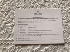 Card Nota Informativa