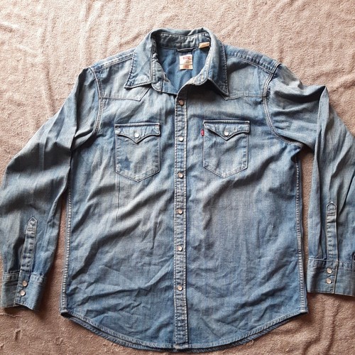 Camicia western levi - camicia, red