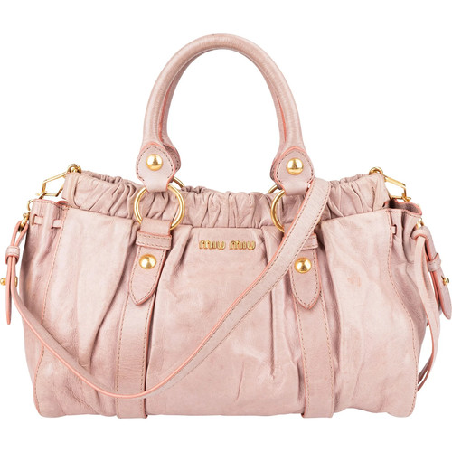 Borsa mano miu - miu, vitello