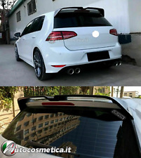 ALETTONE SPOILER POSTERIORE TETTO BAULE NERO LUCIDO PER VW GOLF 7 7,5 GTI GTD