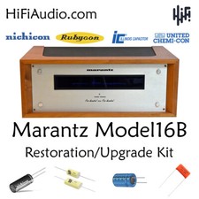 Marantz modello 16b amplificatore ricostruzione restauro recap upgrade kit riparazione condensatore
