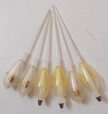 STOCK 6 GALLEGGIANTI OLYMPUS BOMBARDA PASSANTI PIOMBO ACQUA Gr. 20 TRASPARENTI