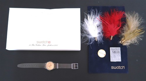 New swatch watch plume - new,