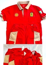 FERRARI VINTAGE 1 MAGLIA POLO E 3 PANTALONI DRIVER Motorsport Team F1