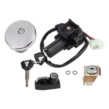 Kit canna accensione e serratura e tappo carburante e chiave per Kawasaki W800 EJ800 2019 - 2025