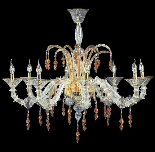Lampadario veneziano vetro - veneziano,