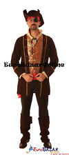 Costume Carnevale Uomo Da Corsaro Vestito Per Pirata Travestimento Di Abito TG M