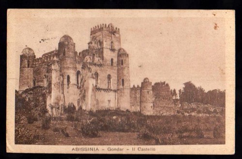 Abissinia gondar castello - abissinia, il