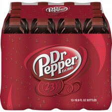 Bottiglie di soda Dr. Pepper - 16,9 fl oz - 12 bottiglie