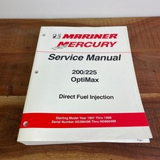 Mariner Mercury Manuale Riparazione 200/225 Optimax DFI Manuale Officina dal 1997
