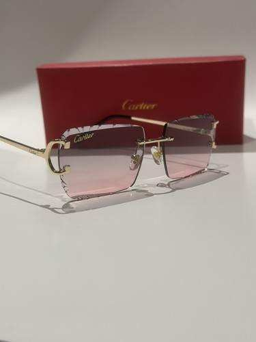 Cartier big diamond cut pink - c,