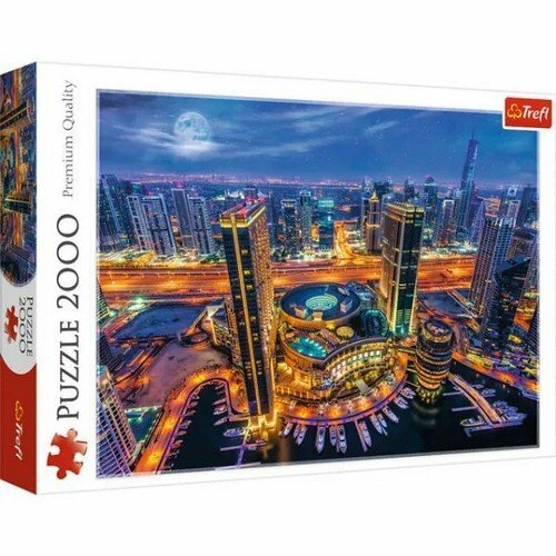 Puzzle 2000 luci - puzzle, dubai