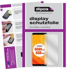 6x Pellicola per Ulefone Power 3 Protettiva Protezione Schermo Cristallo dipos