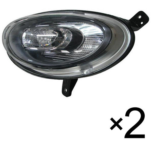 Coppia fari anteriore dx - anteriore, e