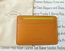 Fossil solid card holder - solid,