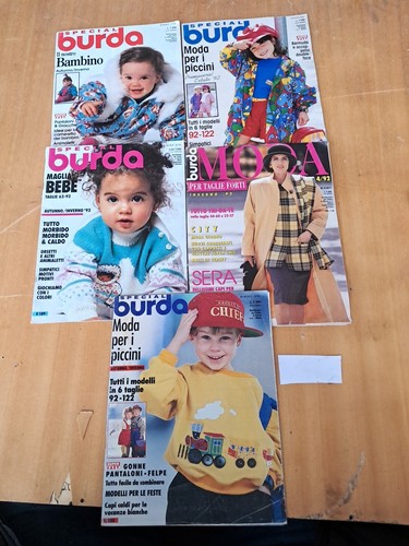Riviste burda 1992 pezzi - burda, 5