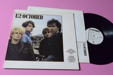 U2 LP OCTOBER UK 1981 NM