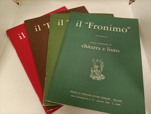 Lotto fronimo rivista - 4x, il