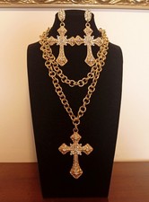 Parure Con Croci Gioiello
