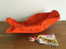 ACERBIS SKID GLIDE PLATE PROTEZIONE COPPA ADATTA PER KTM EXC-F 450 500 2012-2016 ARANCIONE
