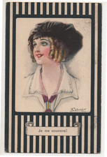 MAUZAN  Donnine con cappello