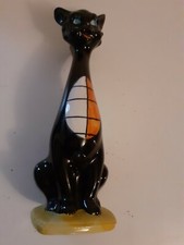 ceramica bottiglia forma gatto Coronetti Cunardo? vintage anni 60