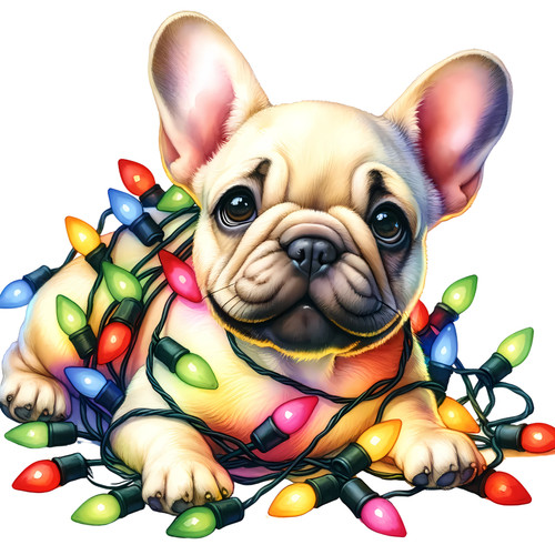 Bulldog francese cane auto