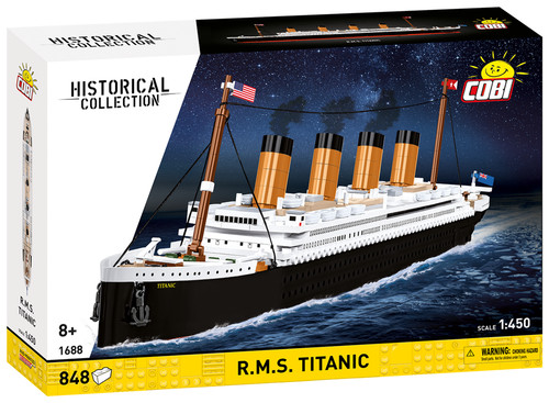 Cobi rms titanic 450 set - rms, 1:450