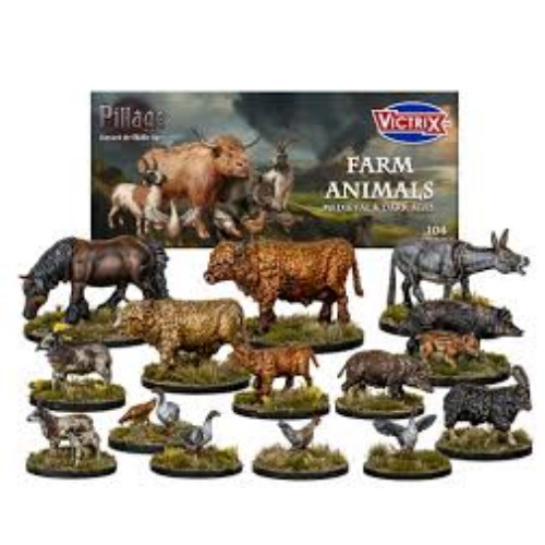 Victrix medieval farm animals - medieval,