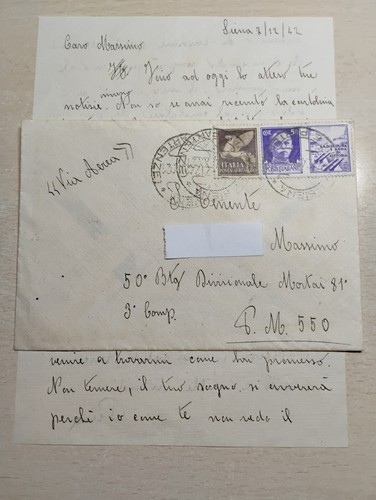 Storia postale 1942 lettera - 1942,