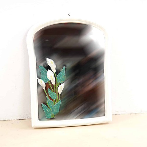 Specchio decorativo con - con, motivo