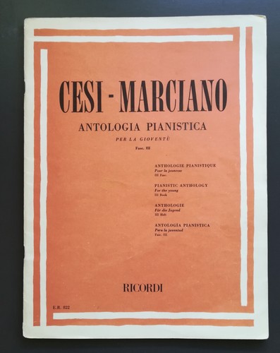 Antologia pianistica per - antologia, :