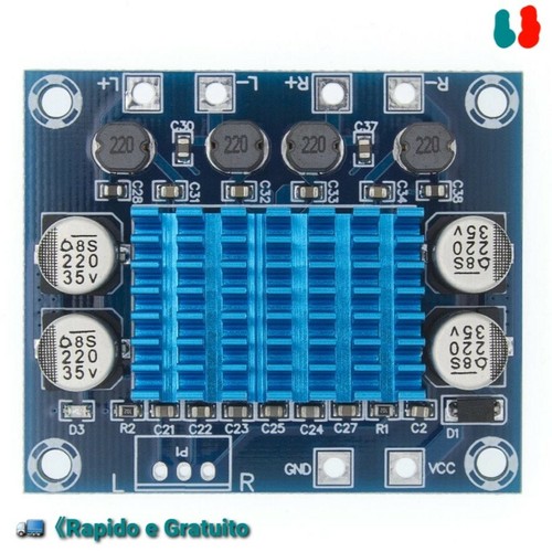 Scheda amplificatore digitale - scheda,