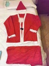 Costume di Babbo Natale tg 50-54