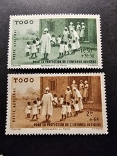 Timbro Francia Colonia Togo