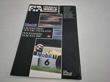 Programma gare F1 1987 -