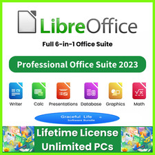 Suite software Libre Office ~ Windows elaborazione testi casa studente business DVD
