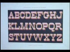 TIPOGRAFIA FRANCESE, ALFABETO