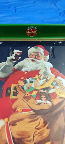 Vassoio coca cola babbo natale - coca,
