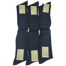 Rossi Calze Lunghe Costina Uomo in Cotone Filo di Scozia 100% Made italy art 202