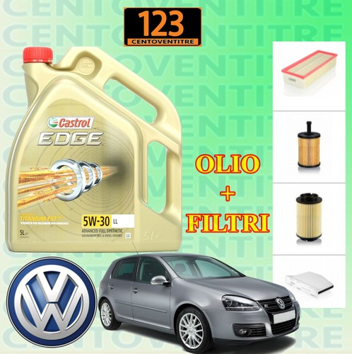 Kit filtri olio castrol - kit, lt