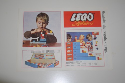 Catalogo lego vintage - lego,