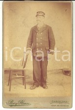 1910 ca BARCELONA (ES) Ritratto del portiere dell'Hotel ORIENT Foto PESO Y PALMA