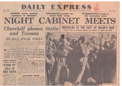 Fascismo mussolini esposto a - -,